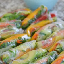 The Best Veggie Summer Rolls-image