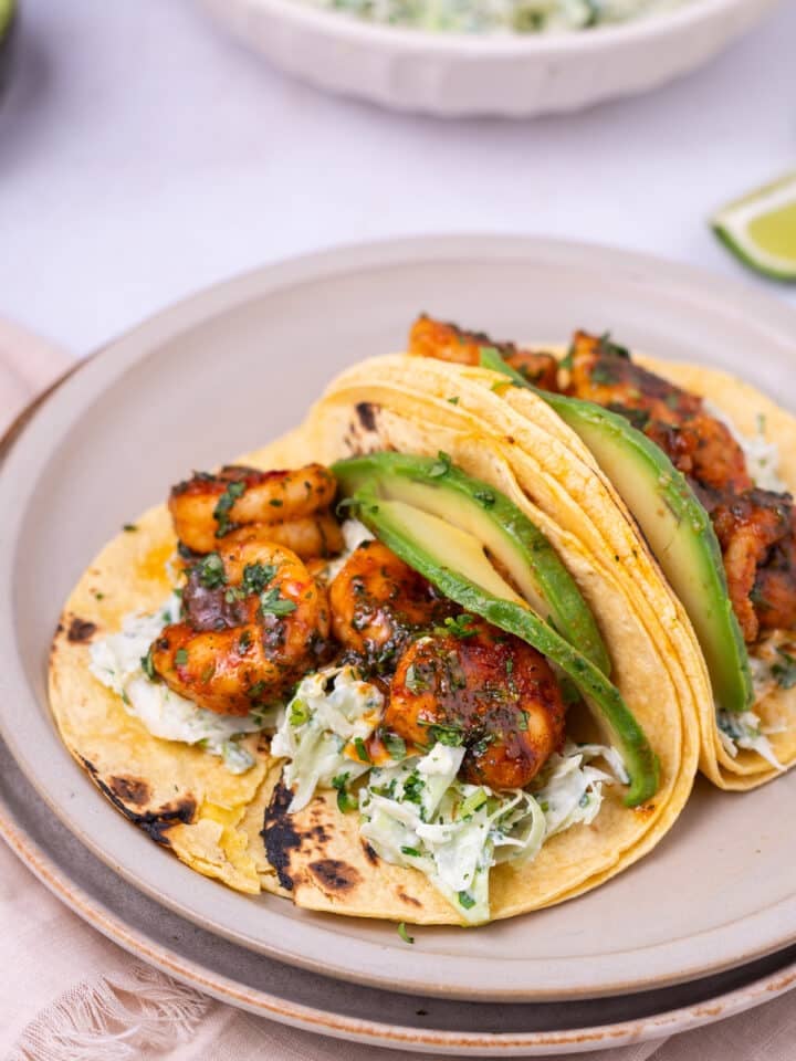 close up view of the featured recipe