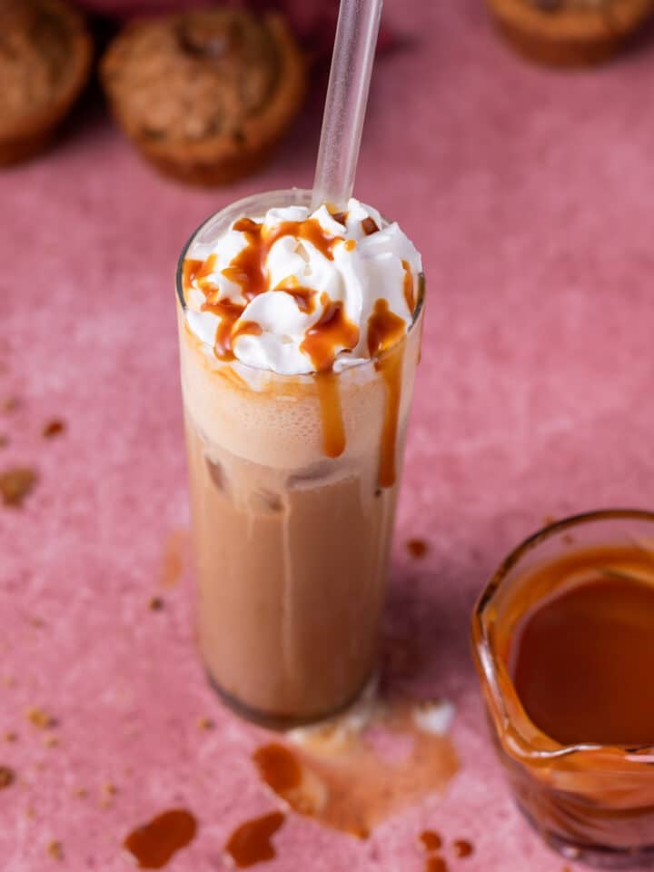 overhead view of the featured recipe