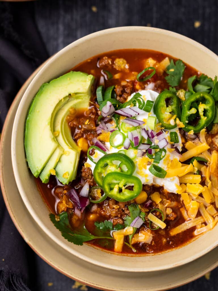 Embarrassingly Easy 5 Ingredient Taco Soup
