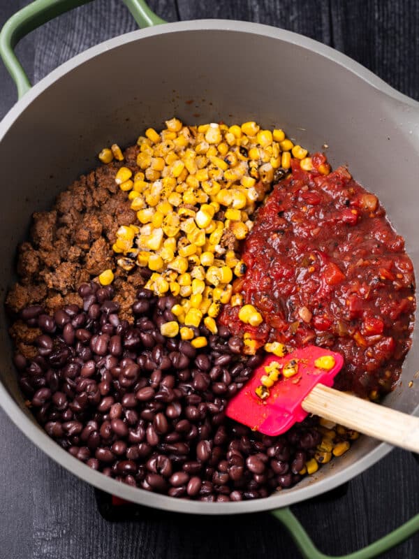 Embarrassingly Easy 5 Ingredient Taco Soup