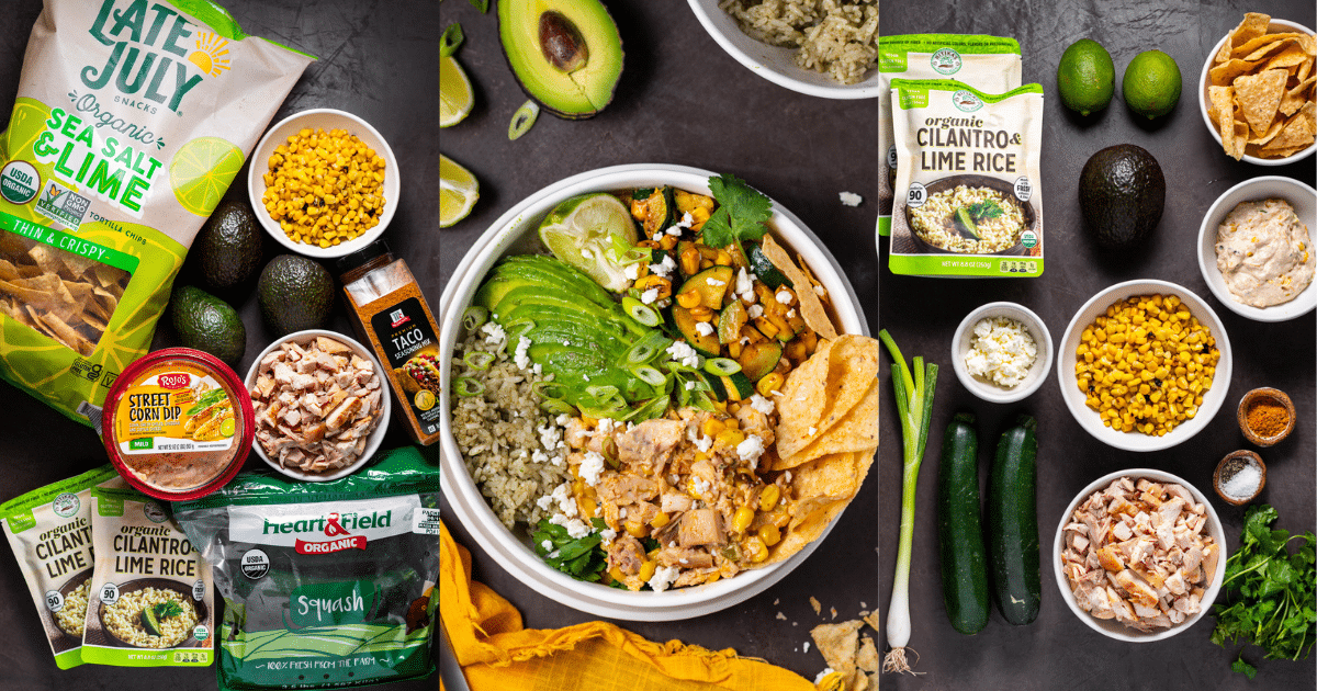 Street Corn Chicken Rice Bowls (versatile + easy recipe!)